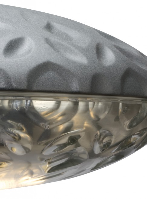 Luminaire Organic, vue de face allumé
